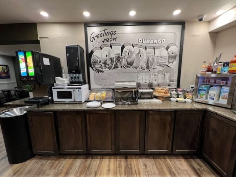 Free daily on-the-go breakfast