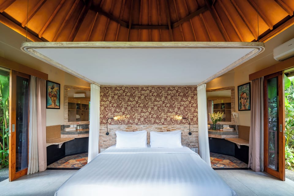 1 Bedroom Garden View | Minibar, in-room safe, free WiFi, bed sheets