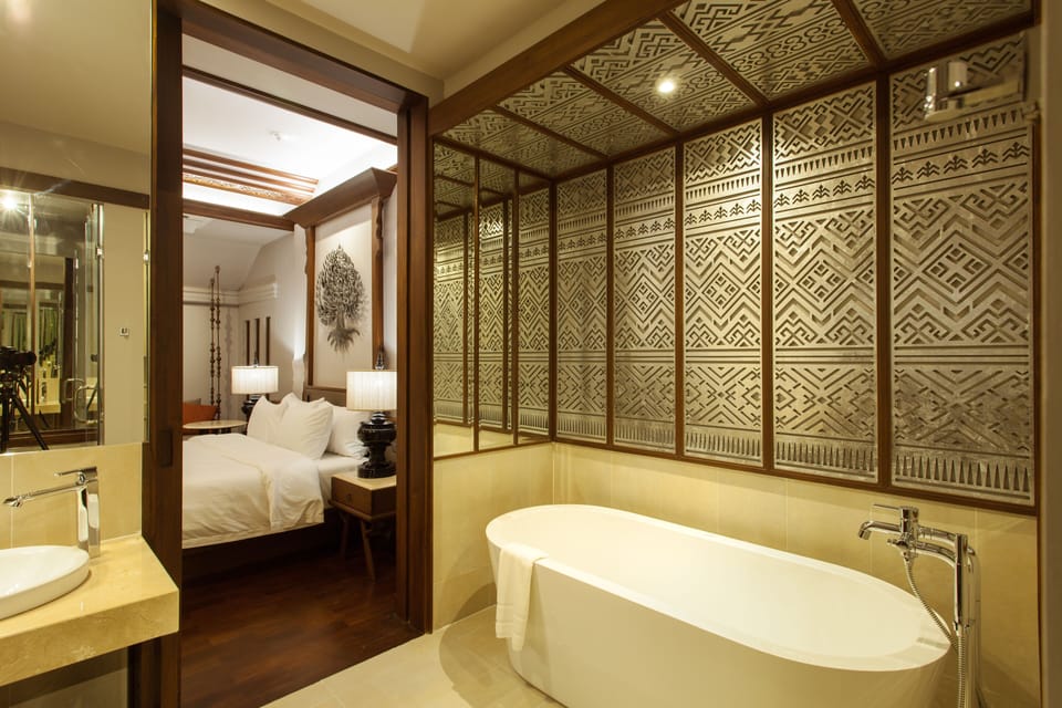 Premium bedding, memory foam beds, minibar, in-room safe