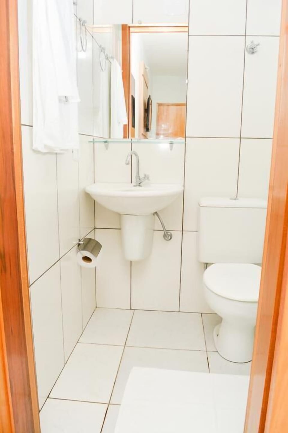 Shower, towels, soap