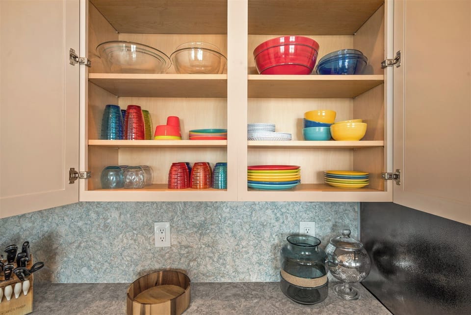 Indoor and outdoor dishes, including dishes specifically for kids.