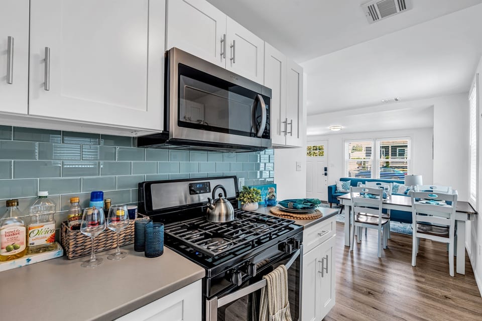 kitchen touch of coastal charm