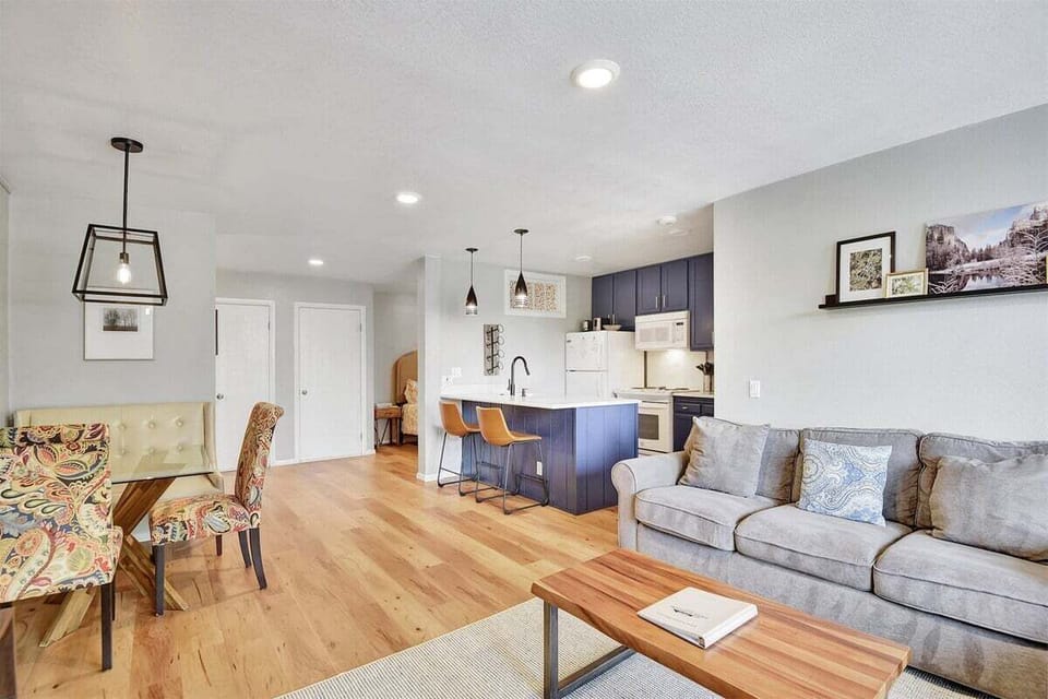 Open floor plan living area