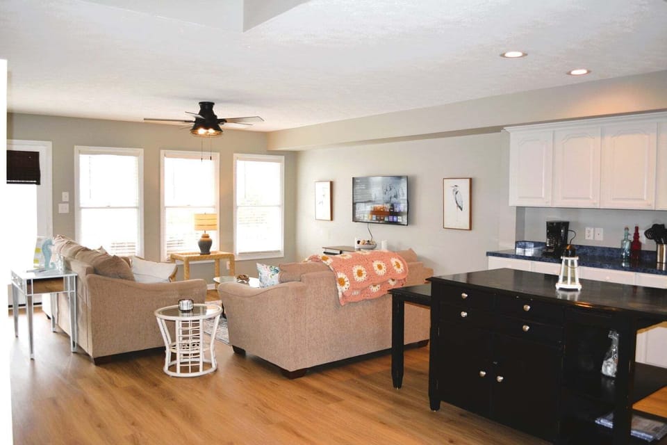 Lower Level Kitchen & Living Area