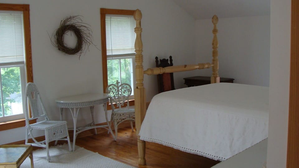 Spacious master bedroom view