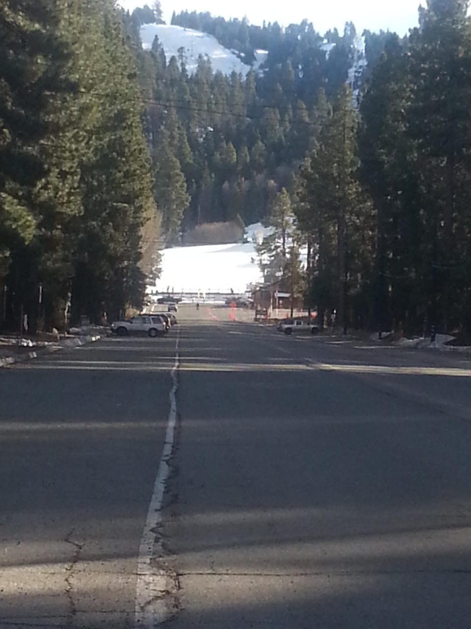 distance to snow summit