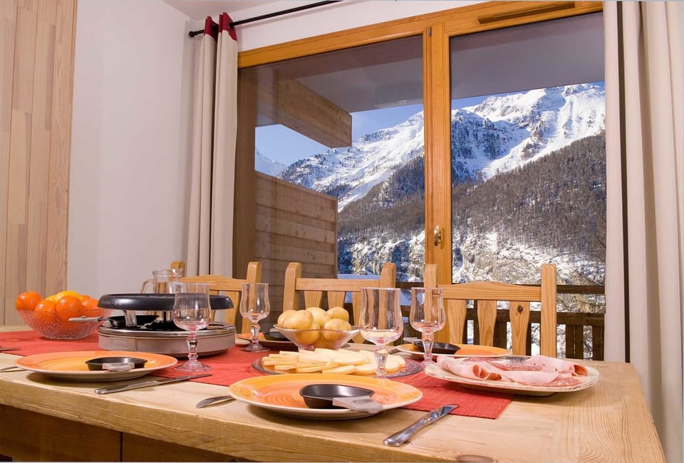 Share meals and laughs at the dining table.