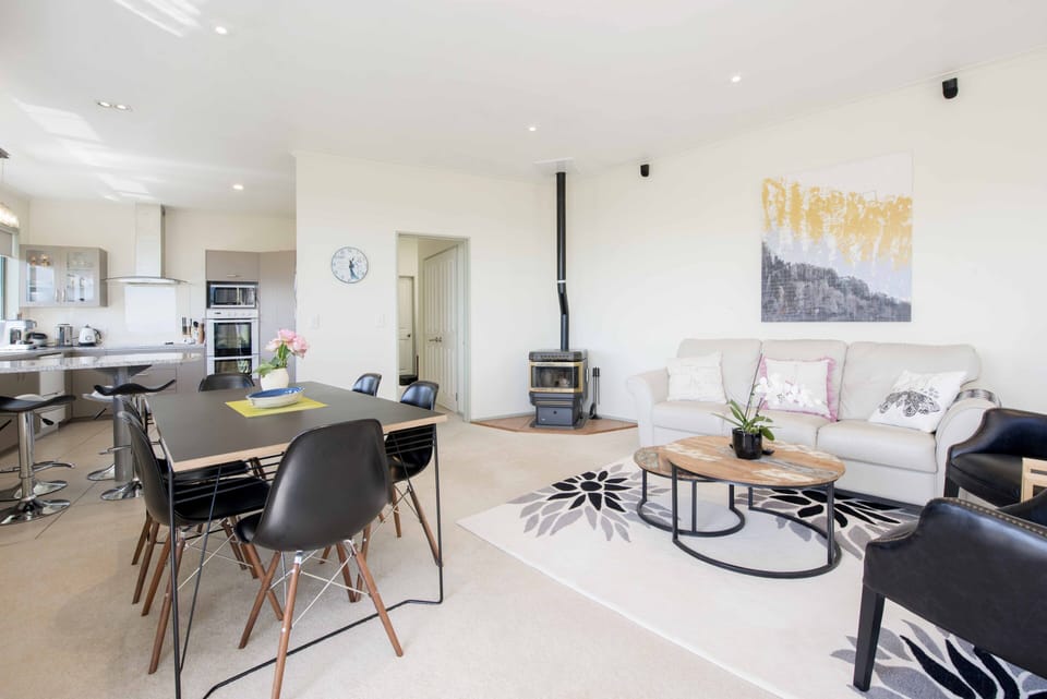 Open Living, Dinning & Kitchen area