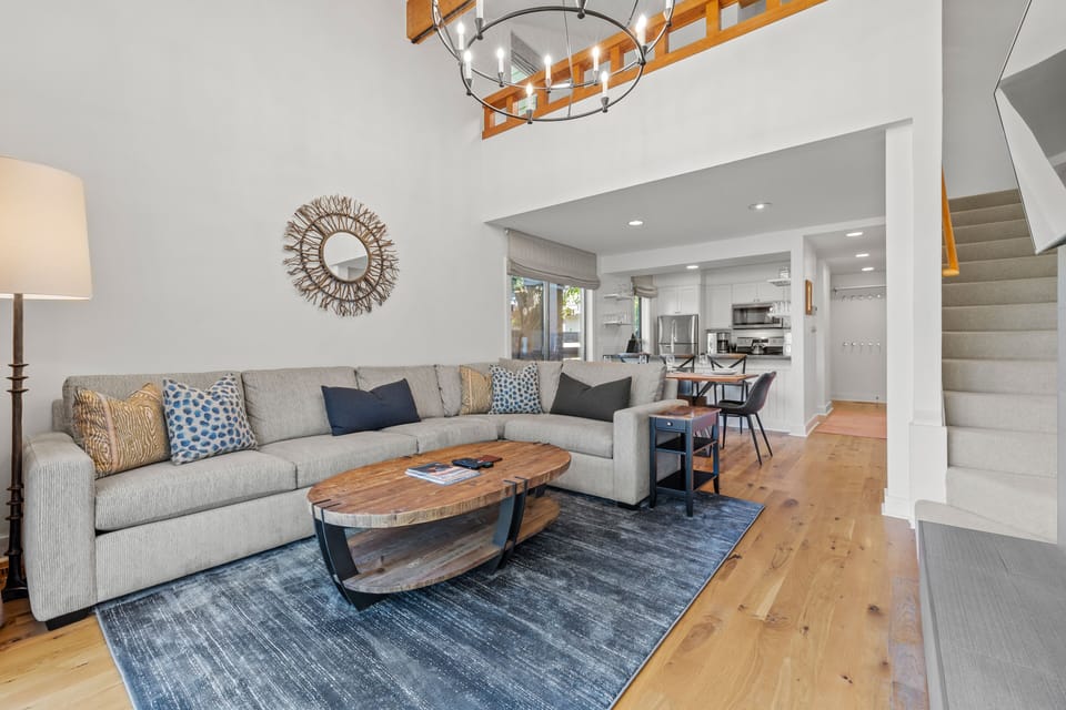 Living Area with View Upstairs