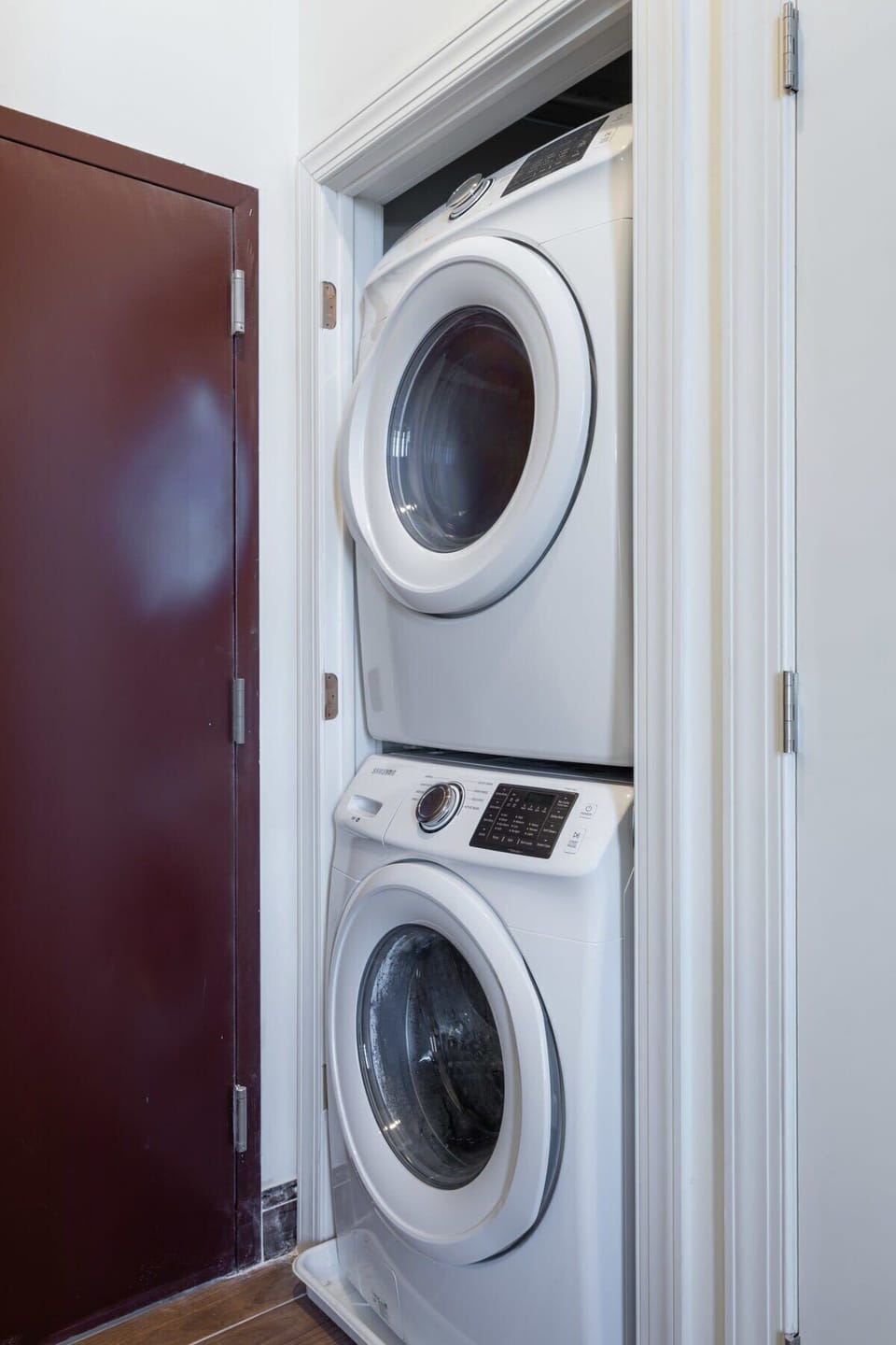 In-unit washer and dryer
