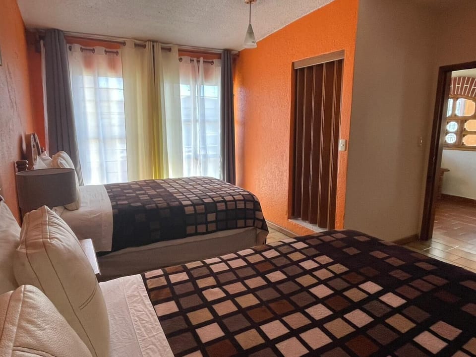 Blackout drapes, iron/ironing board (on request), WiFi (free)