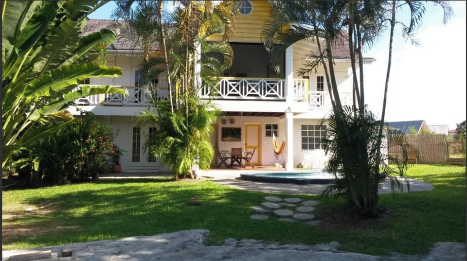 View from the front gate.