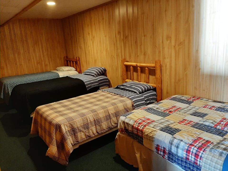 Downstairs Bedroom #3 with 4 beds