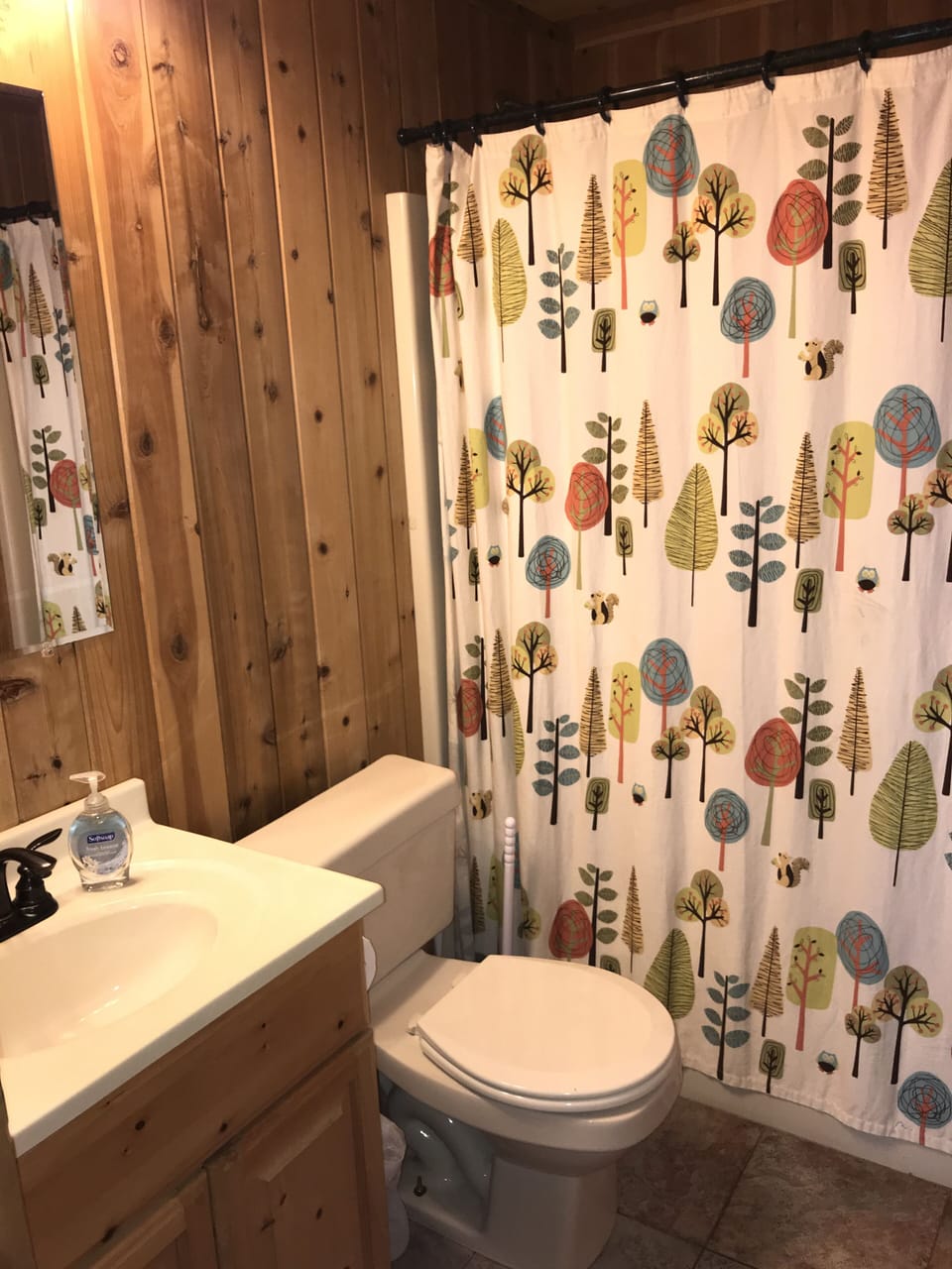 Upstairs bathroom
