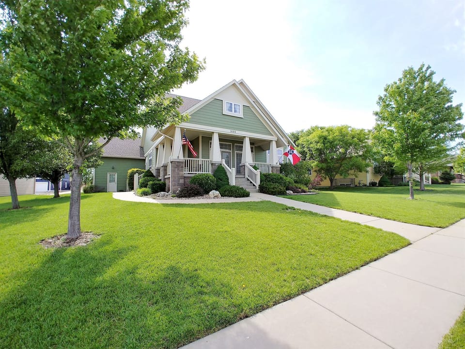 Front Of House and Sidewalks
