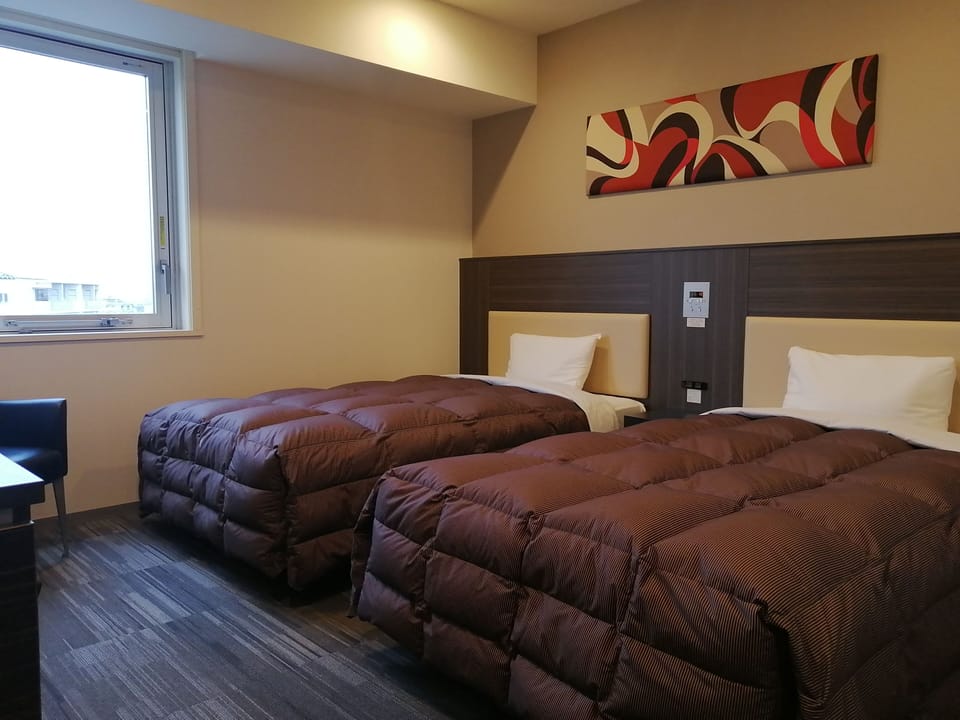 Down comforters, free WiFi, bed sheets
