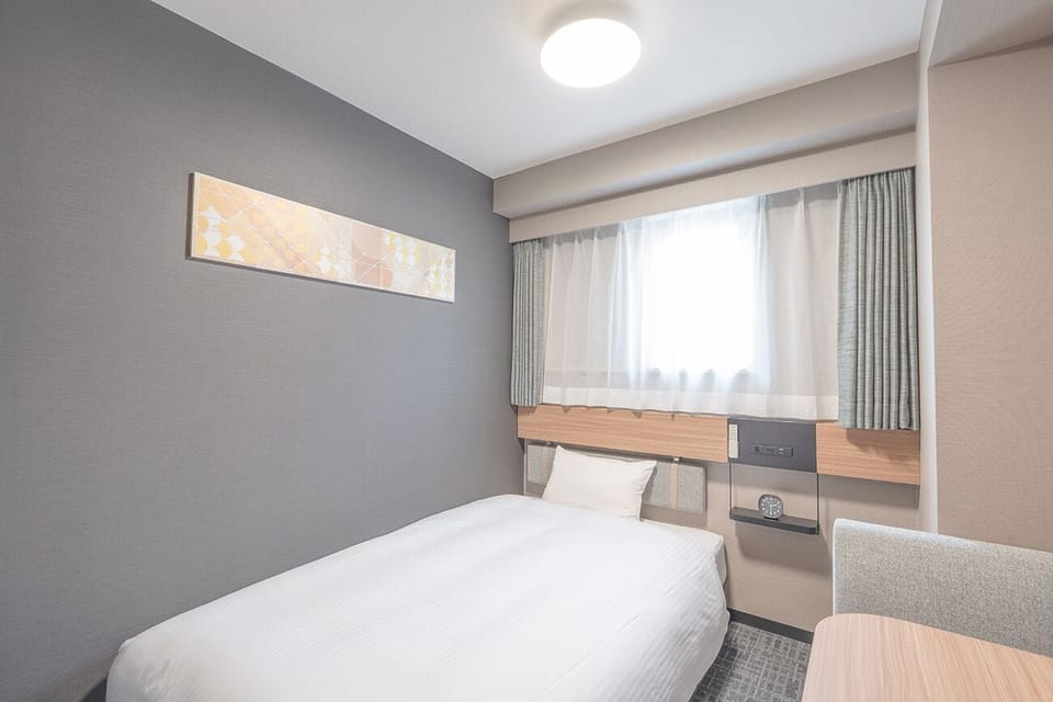 Down comforters, desk, free WiFi, bed sheets