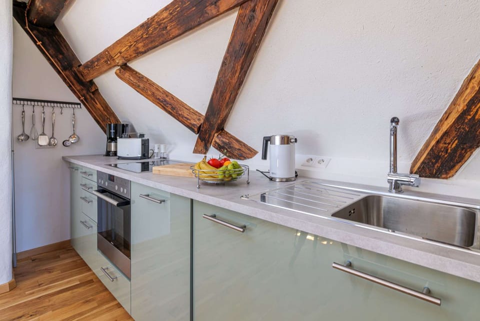 Apartment 1 in the vacation home "Zum historischen Spital" - Kitchen