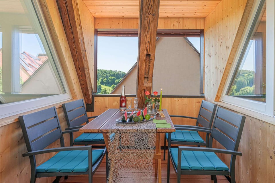 Apartment 4 "Zum historischen Spital" - Loggia