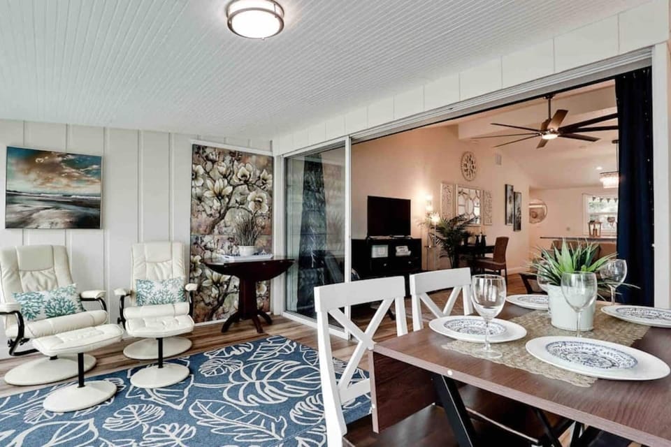 Extraordinary views from the dining table