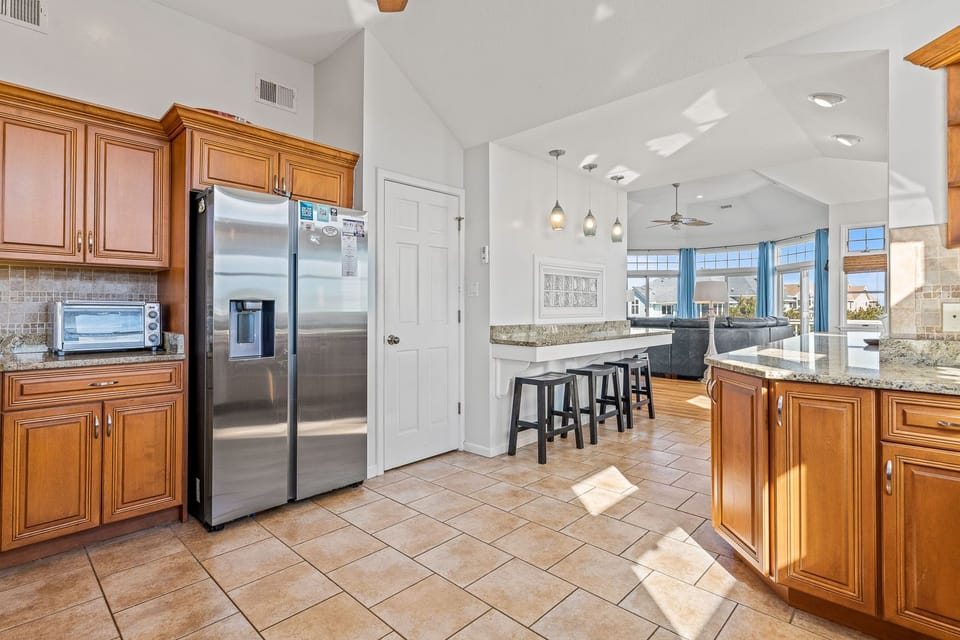 Large Modern Kitchen on Third Level
