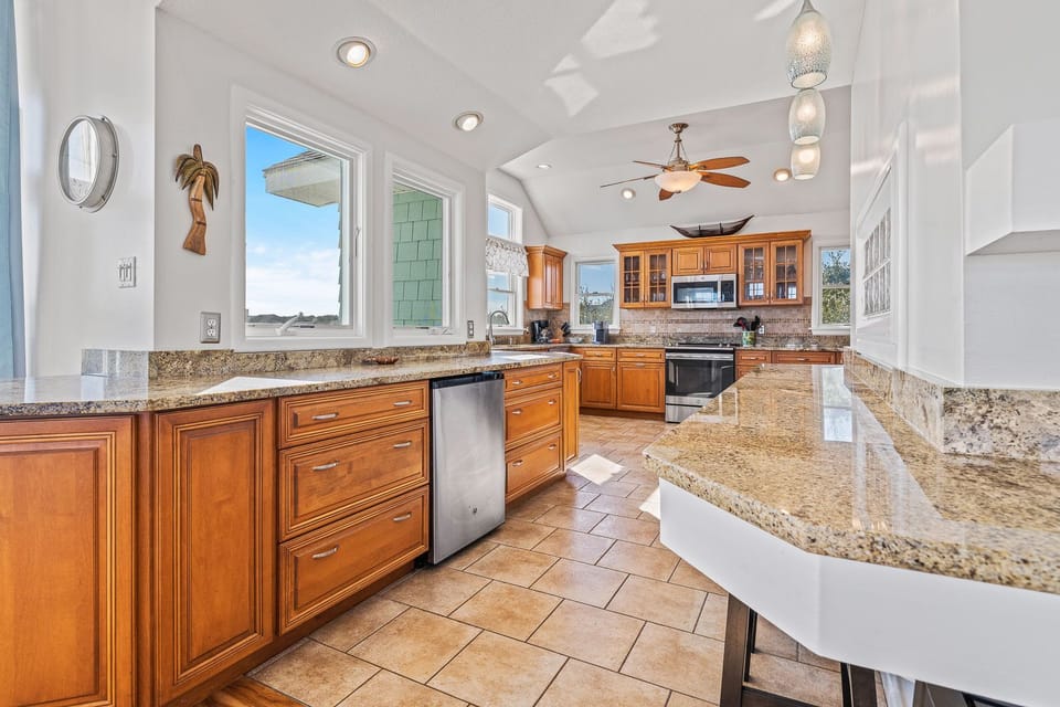 Large Modern Kitchen on Third Level