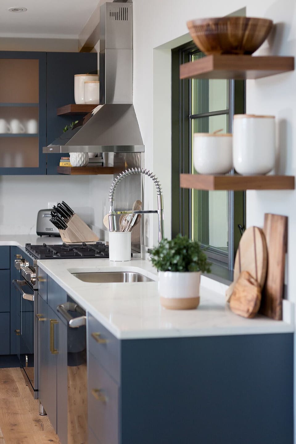 custom chef's kitchen