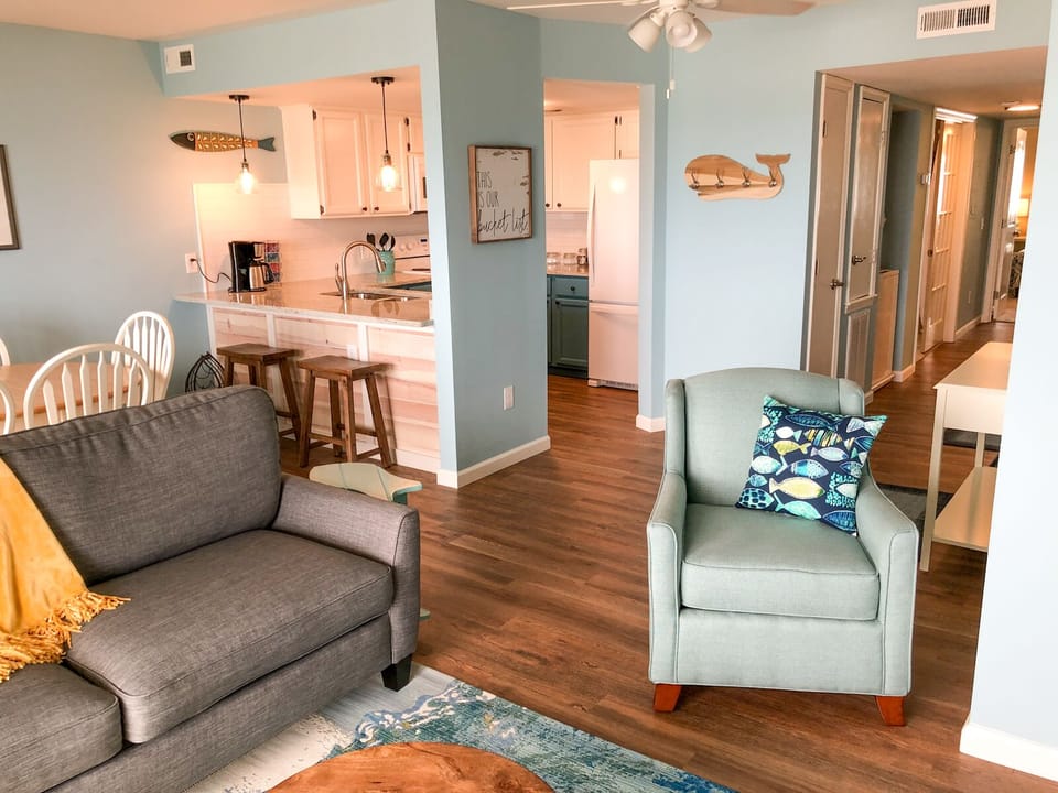 View from living area that shows the layout
