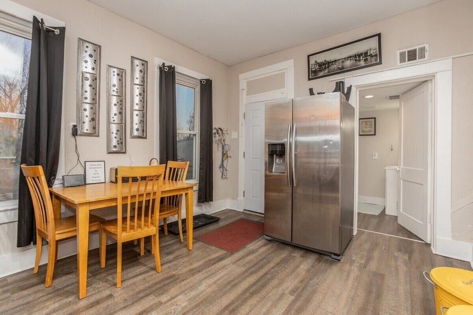 Stocked kitchen. Most anything you need is here.
