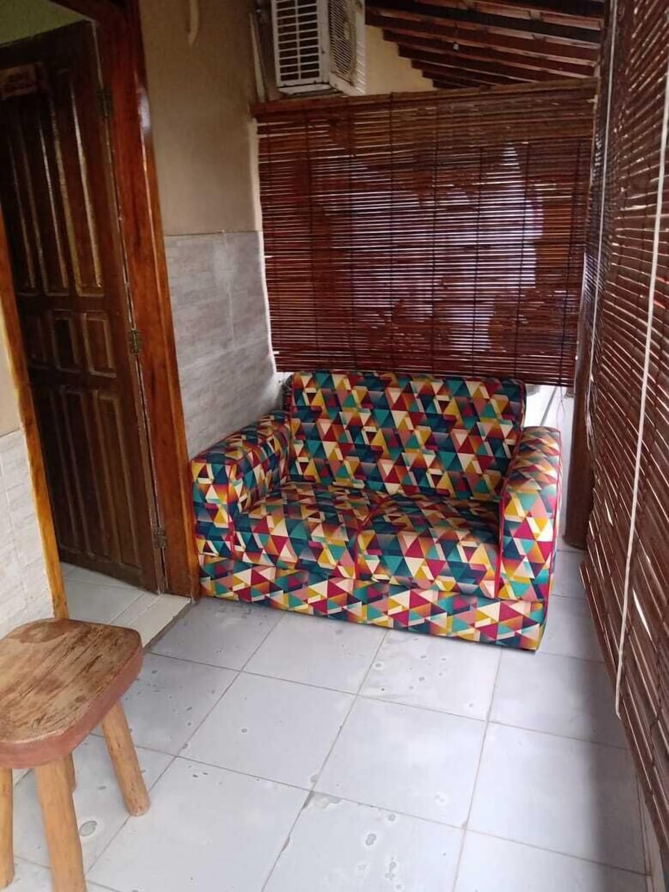 Basic Double Room | Living area | 32-inch Smart TV with digital channels, TV