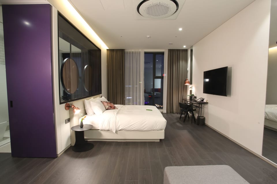 Luxury Room | Down comforters, blackout drapes, soundproofing, WiFi (free)