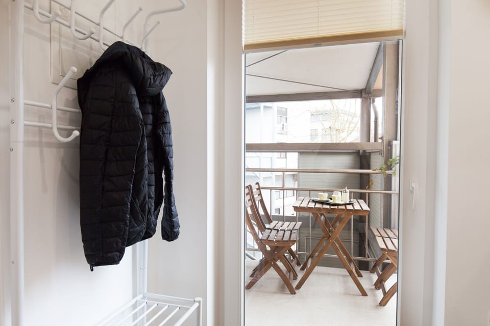 Private balcony