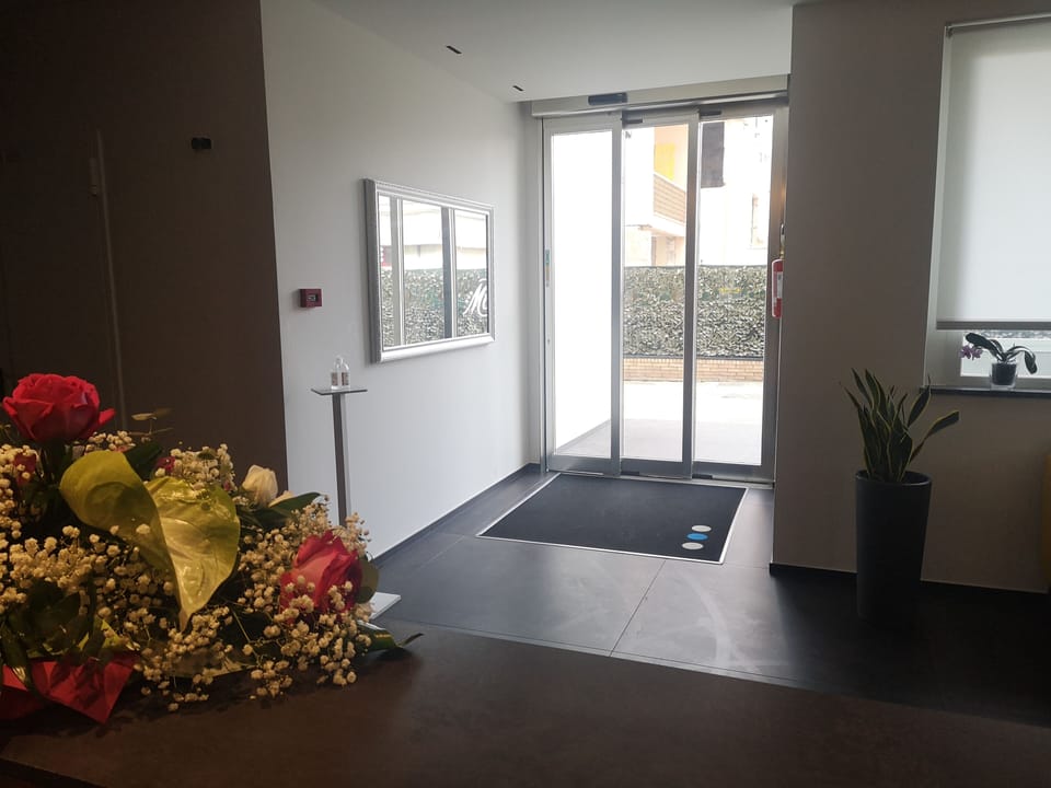 Interior entrance