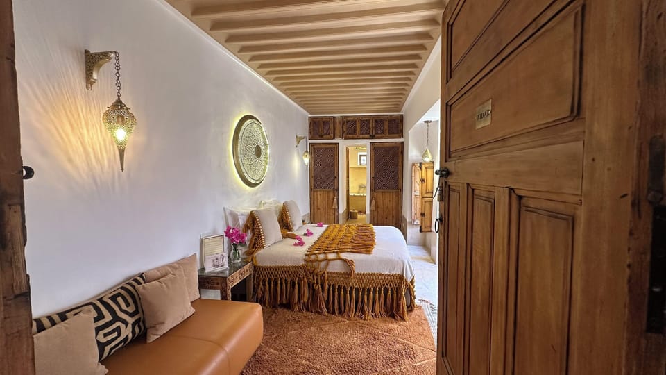 Suite, Private Bathroom, Pool View (Widad) | Premium bedding, pillowtop beds, in-room safe, blackout drapes