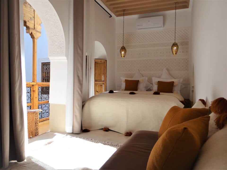 Deluxe Double or Twin Room, Private Bathroom, Pool View (Saada) | Premium bedding, pillowtop beds, in-room safe, individually decorated