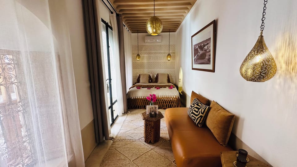 Deluxe Double or Twin Room, Private Bathroom, Pool View (Saada) | Premium bedding, pillowtop beds, in-room safe, blackout drapes
