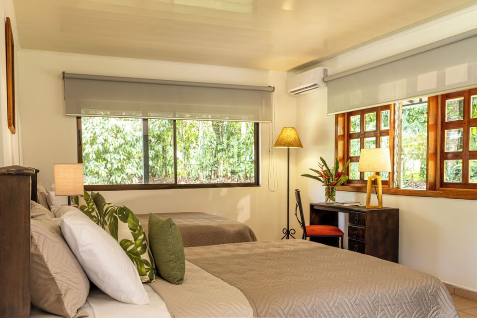 Standard Double Room, 2 Double Beds | 20 bedrooms, minibar, in-room safe, desk