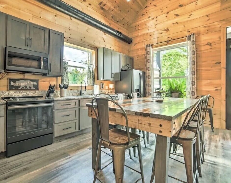 well stocked kitchen 
