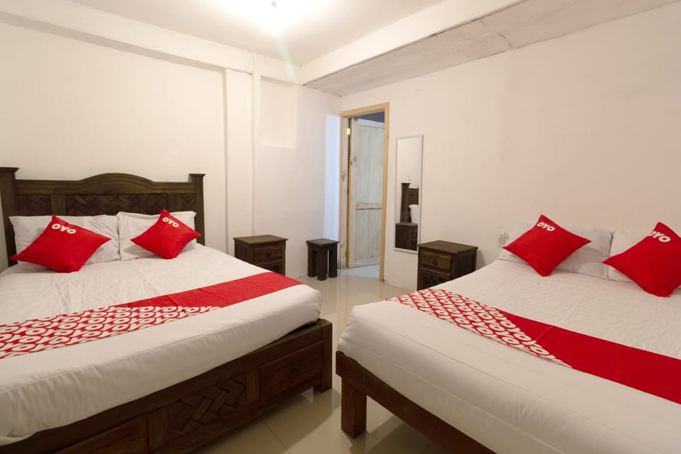 Standard Room, 2 Double Beds | Desk, laptop workspace, soundproofing, WiFi (free)