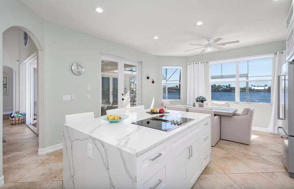 Cooking Anyone? Amazing Views from the Kitchen and Dining Area