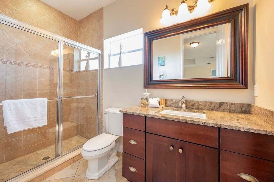 Second Floor Bathroom with Walk In Shower