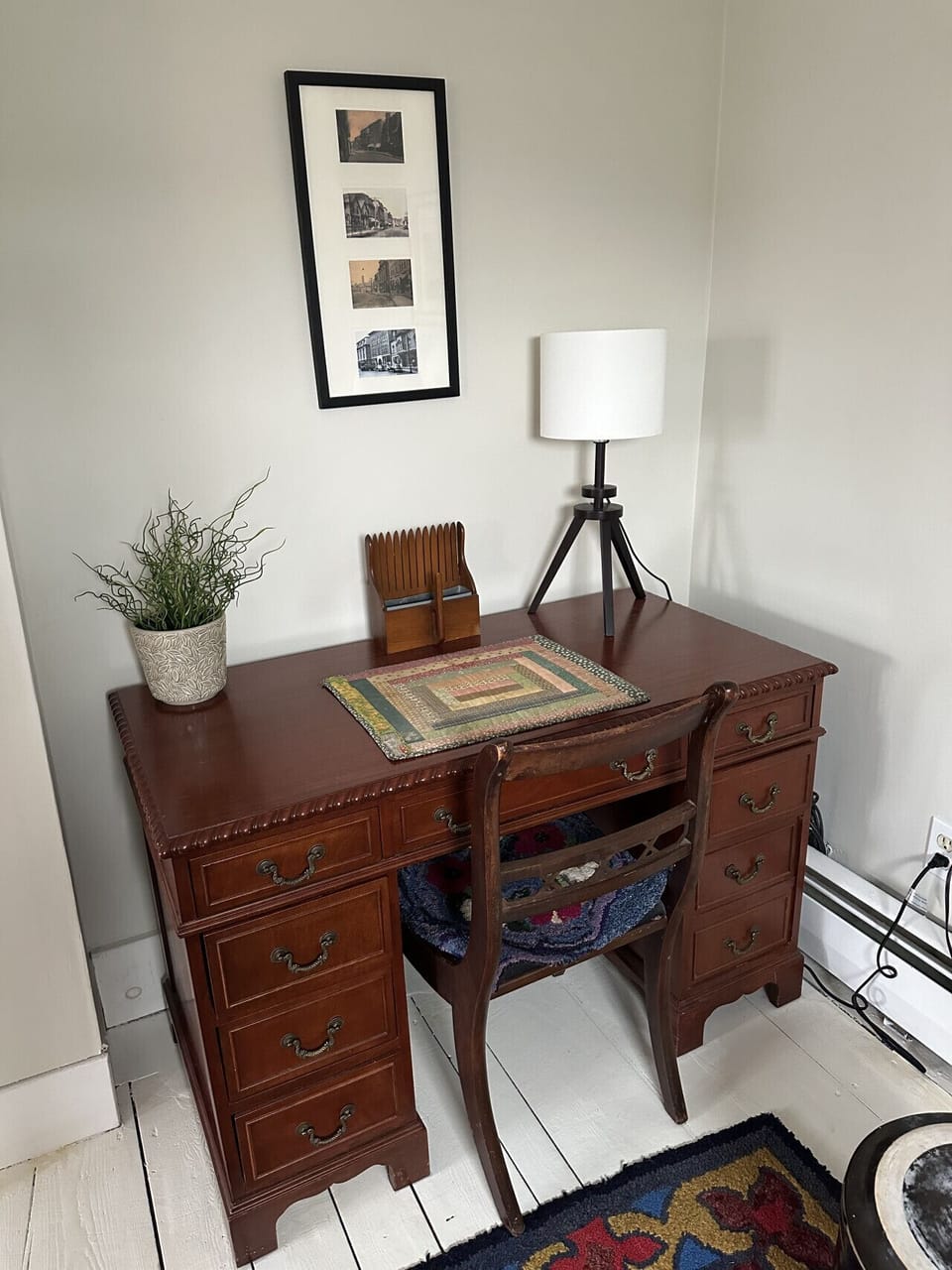 Work Station off Living Room