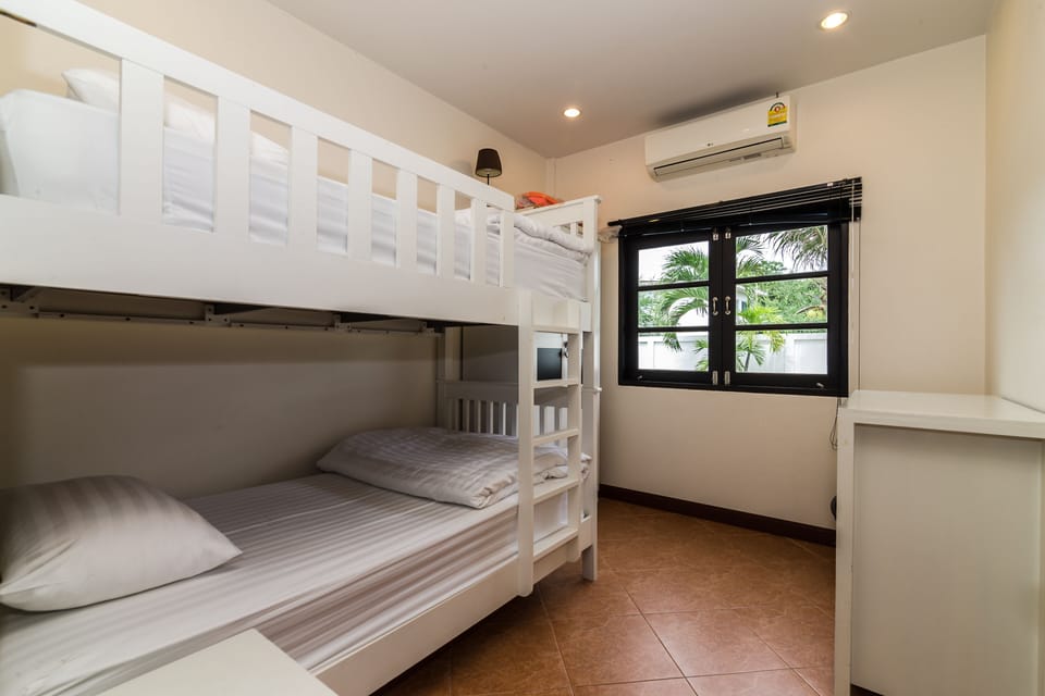 Standard Villa, 3 Bedrooms, Non Smoking, Kitchen | 3 bedrooms, blackout drapes, iron/ironing board, bed sheets