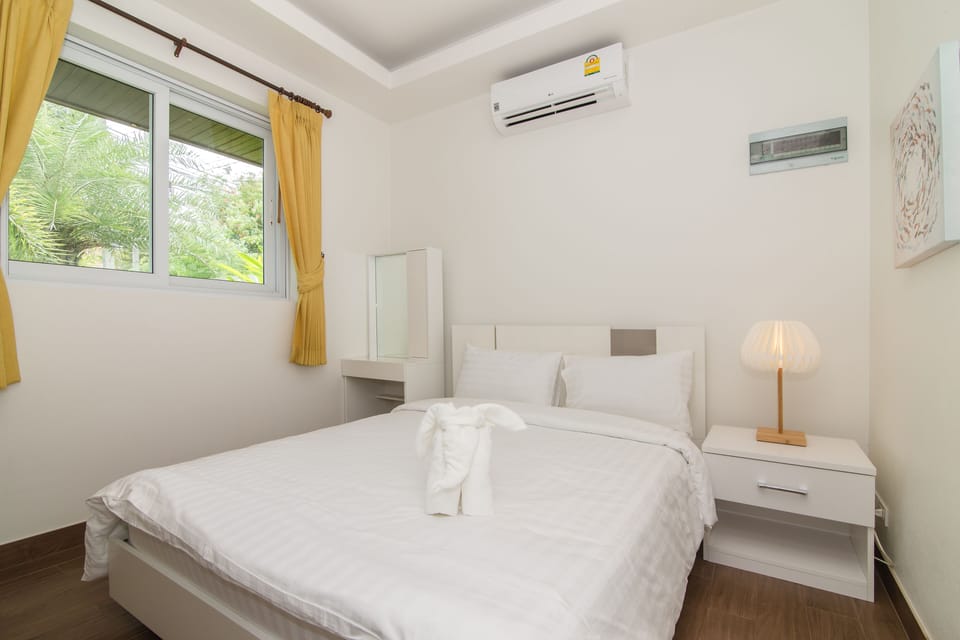 Superior Villa, 3 Bedrooms, Non Smoking, Kitchen | 3 bedrooms, blackout drapes, iron/ironing board, travel crib