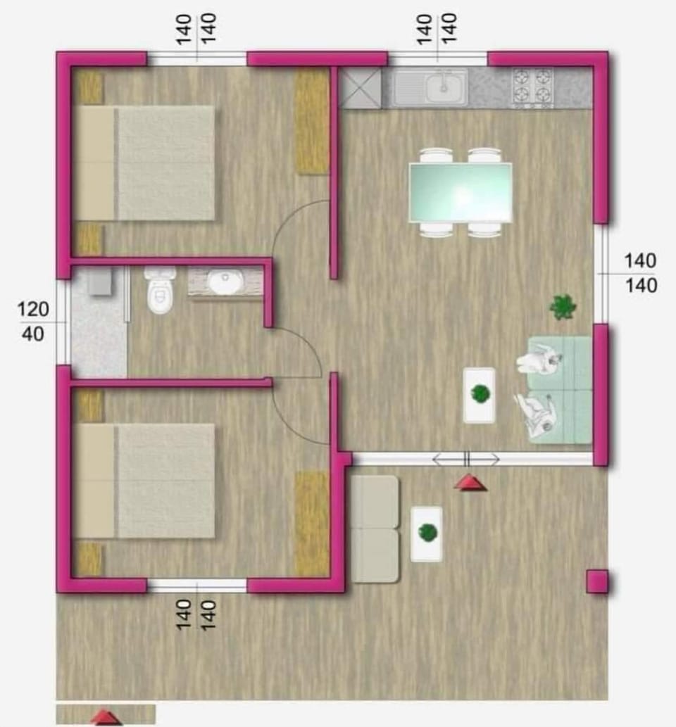 Front of property