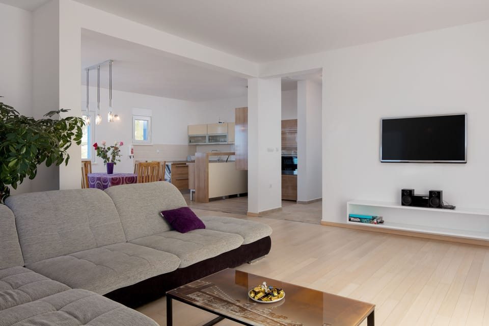 Villa, 4 Bedrooms, Private Pool | Living area | Flat-screen TV, video-game console, DVD player