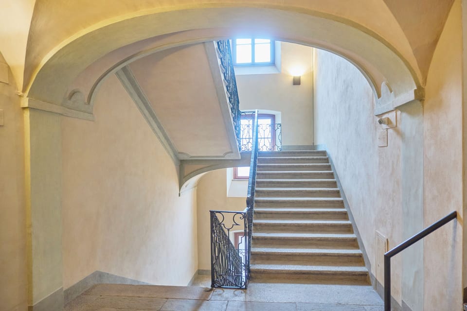 Interior entrance