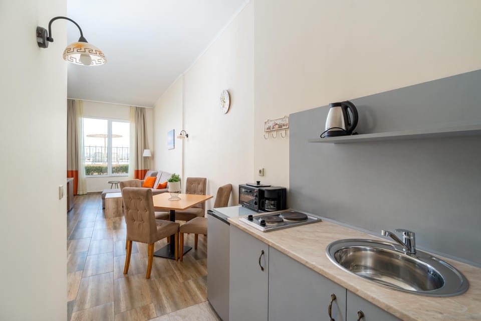 One Bedroom Apartment Sea View | Minibar, desk, iron/ironing board, free WiFi
