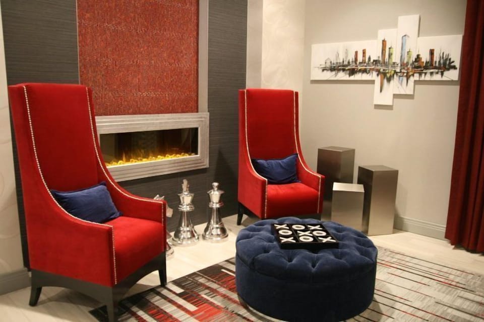 Comfortable seating available in the lobby area.