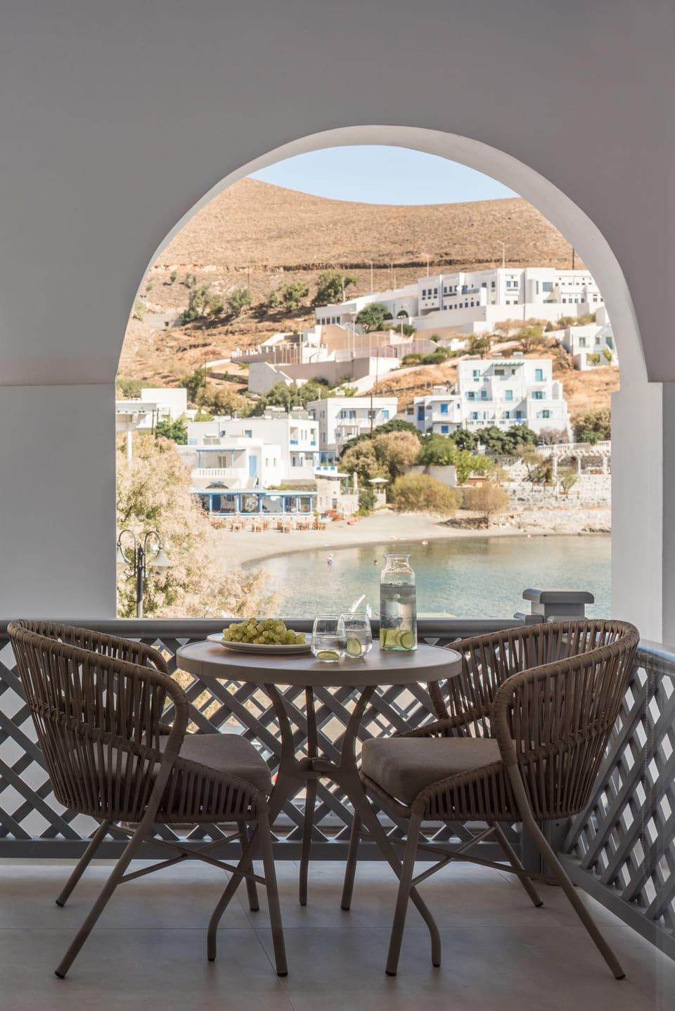 Deluxe Apartment, 2 Bedrooms, Sea View (Mini Pool- Hot Tub) | Balcony view